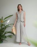  Lithe Pants - Xám sọc 