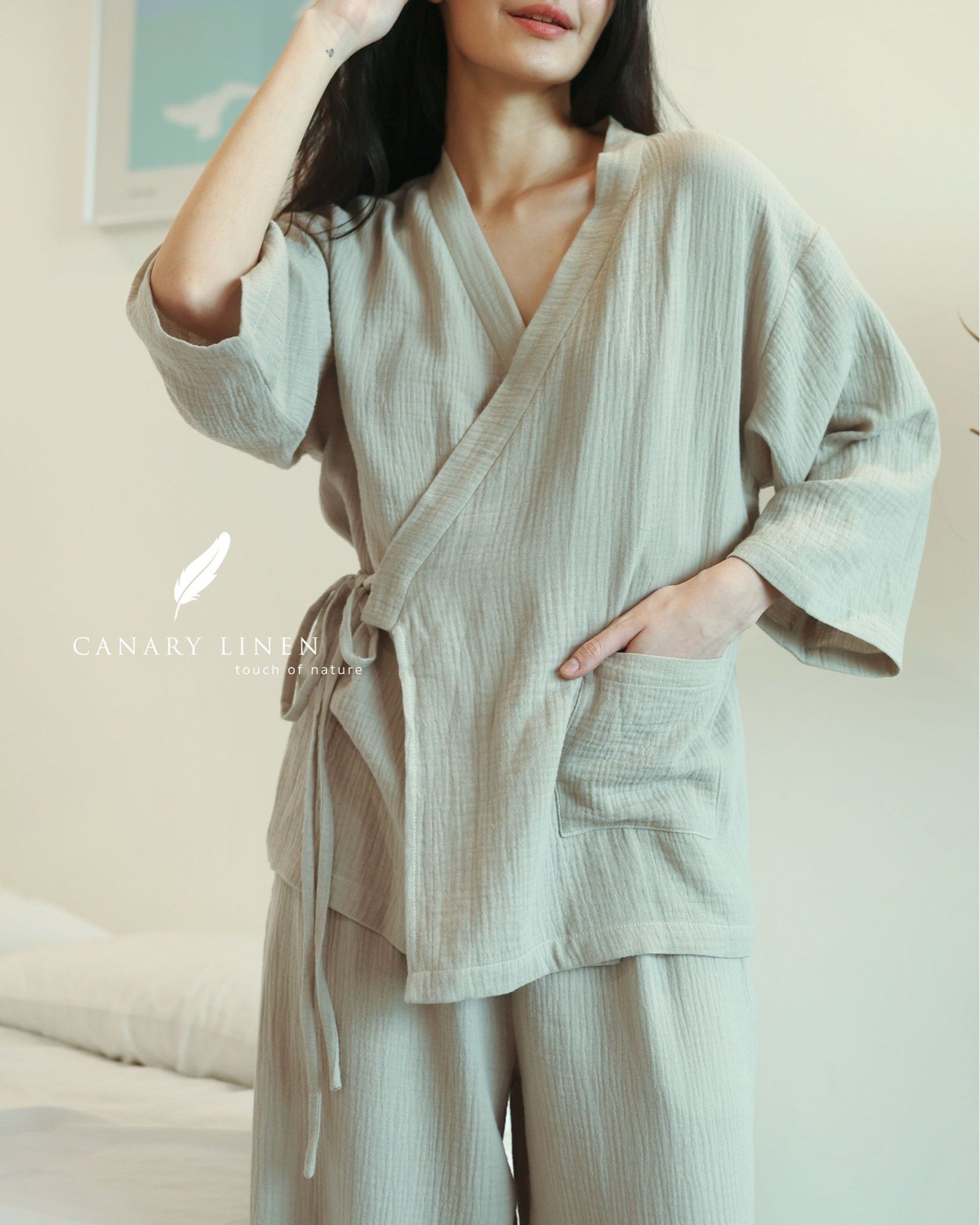  Kina Set - Xanh xám 