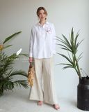  Midline Pants - Muối tiêu 