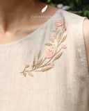  Bloom V Dress - Muối tiêu 