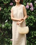  Bloom V Dress - Muối tiêu 
