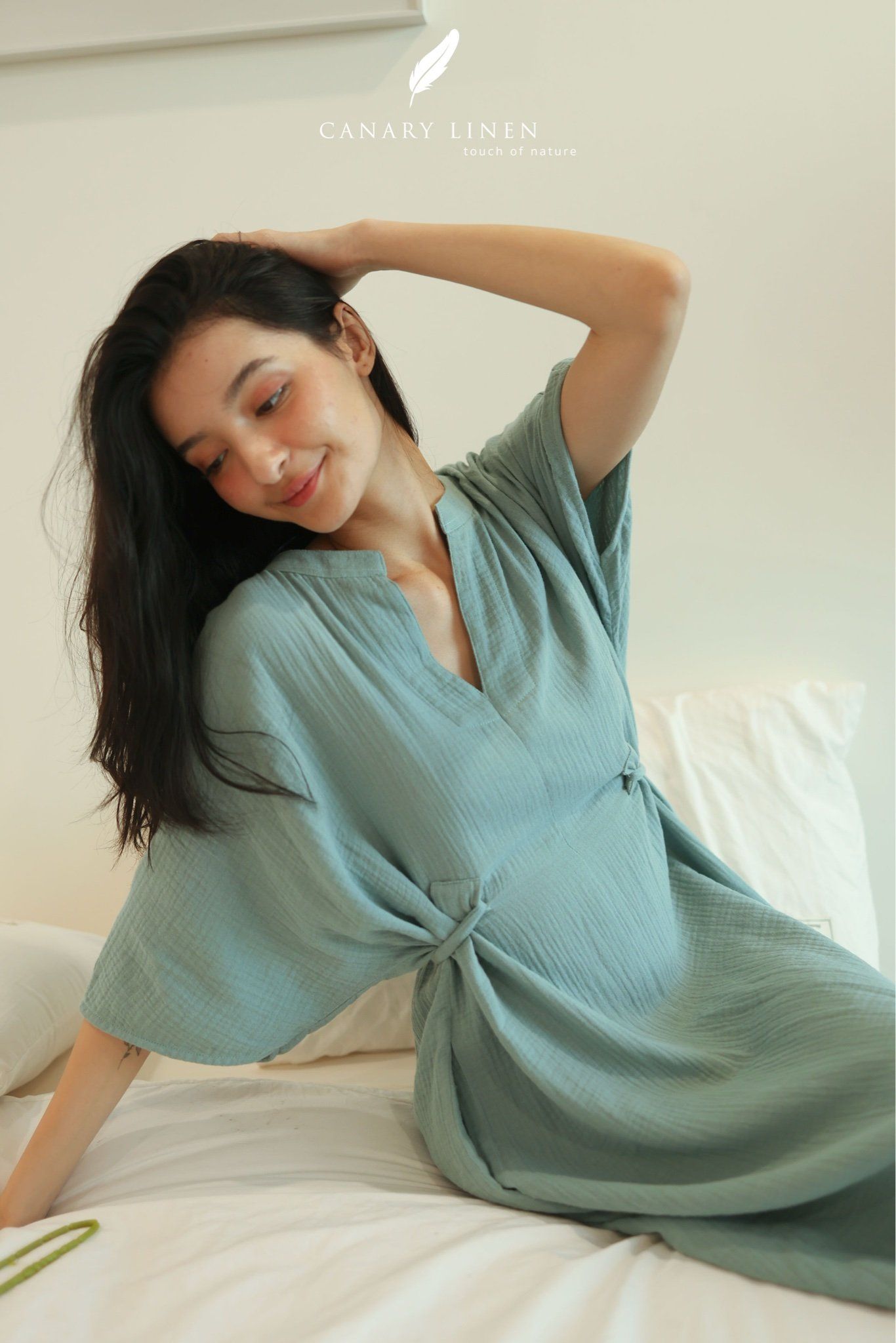  Stella Dress - Xanh ngọc 