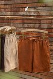  NAM - Quần shorts lưng thun cơ bản - Caramel 