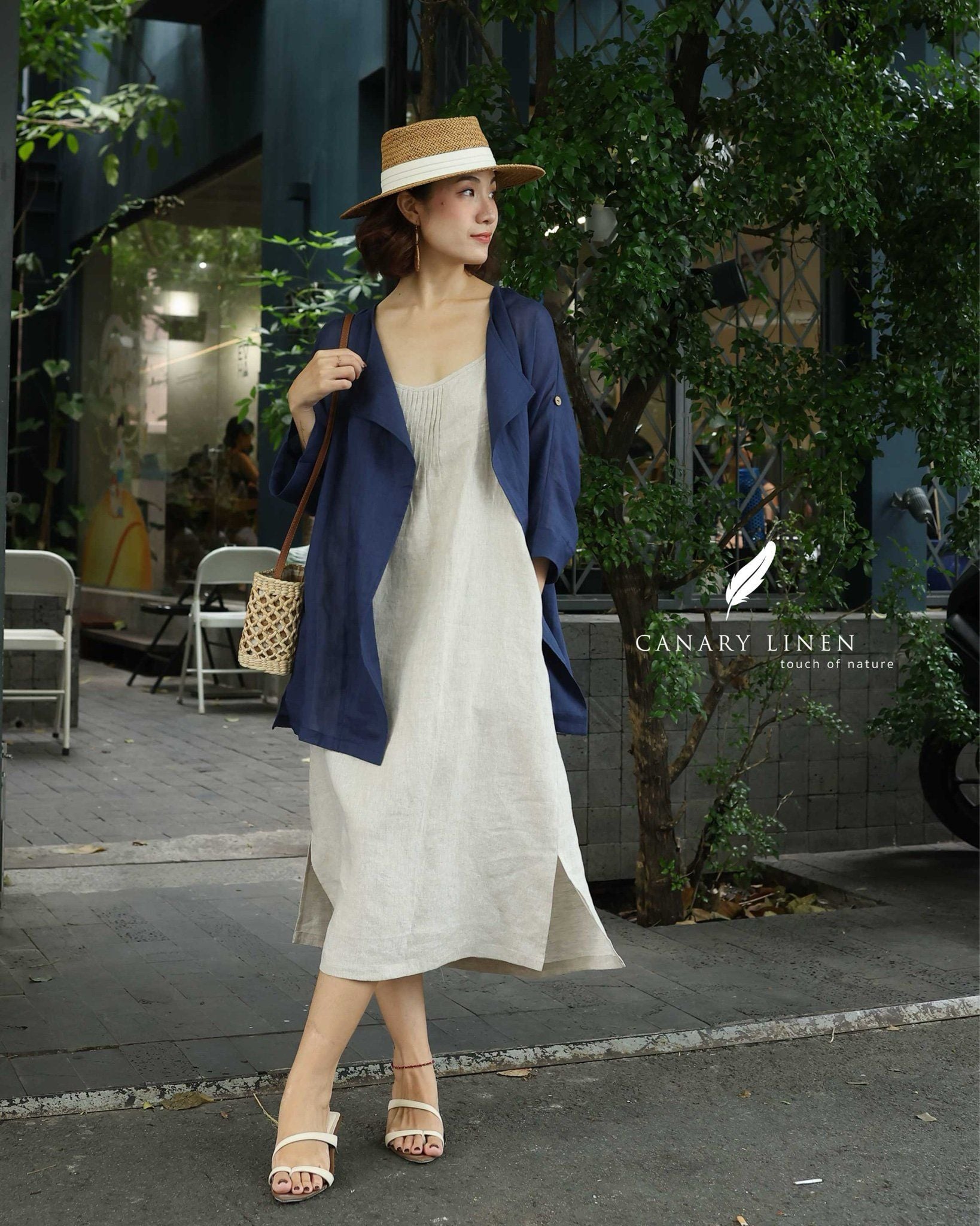  Light Coat - Xanh cobalt 