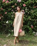  Bloom V Dress - Muối tiêu 
