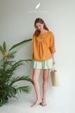  Daisy Top -Vàng cam 