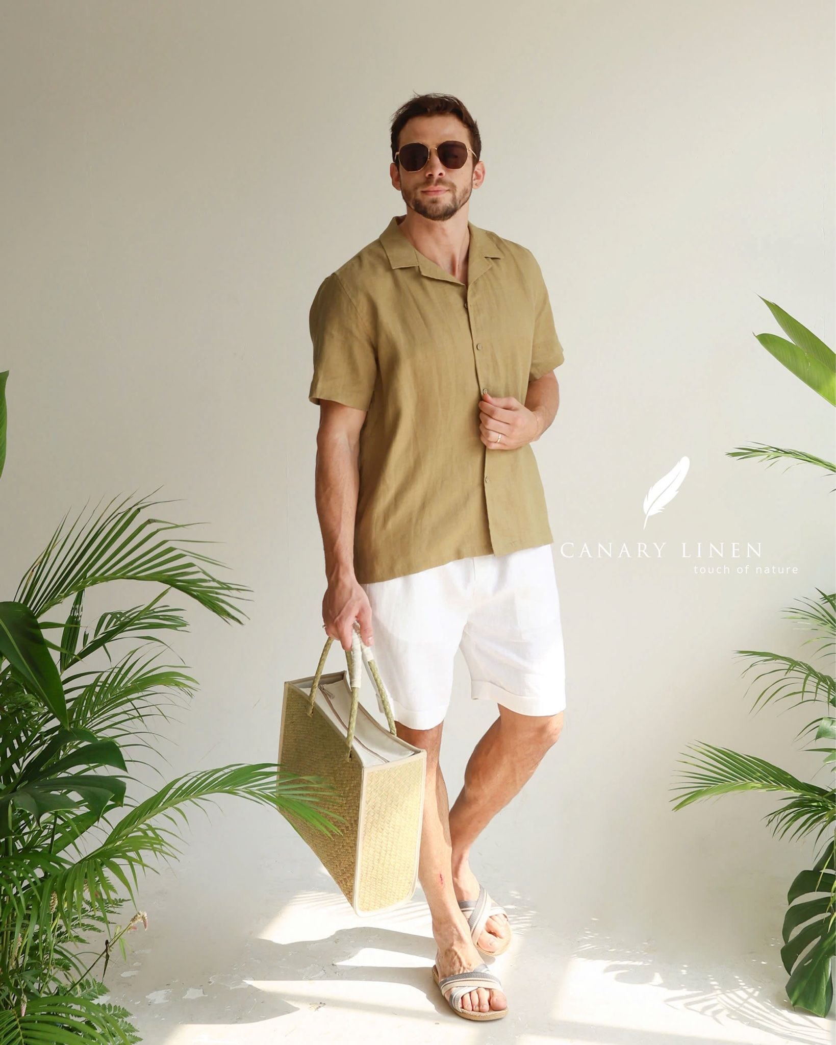  Dant Shirt - Xanh Olive 