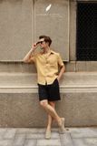  SharpLine Shirt - Vàng gừng 