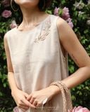  Bloom V Dress - Muối tiêu 