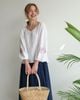 Poppy Cuffs Top - Trắng