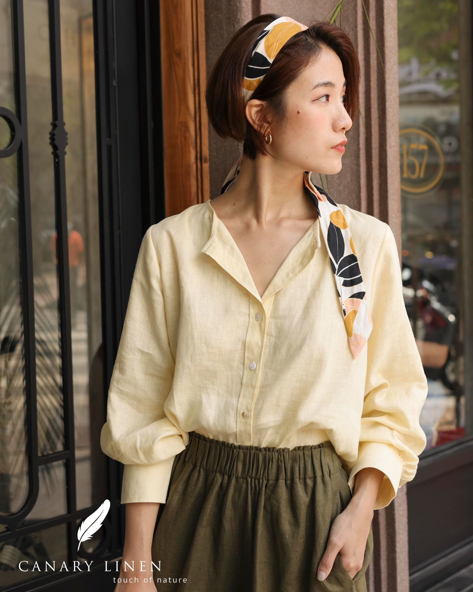  Dây Linen dài quấn quai túi 