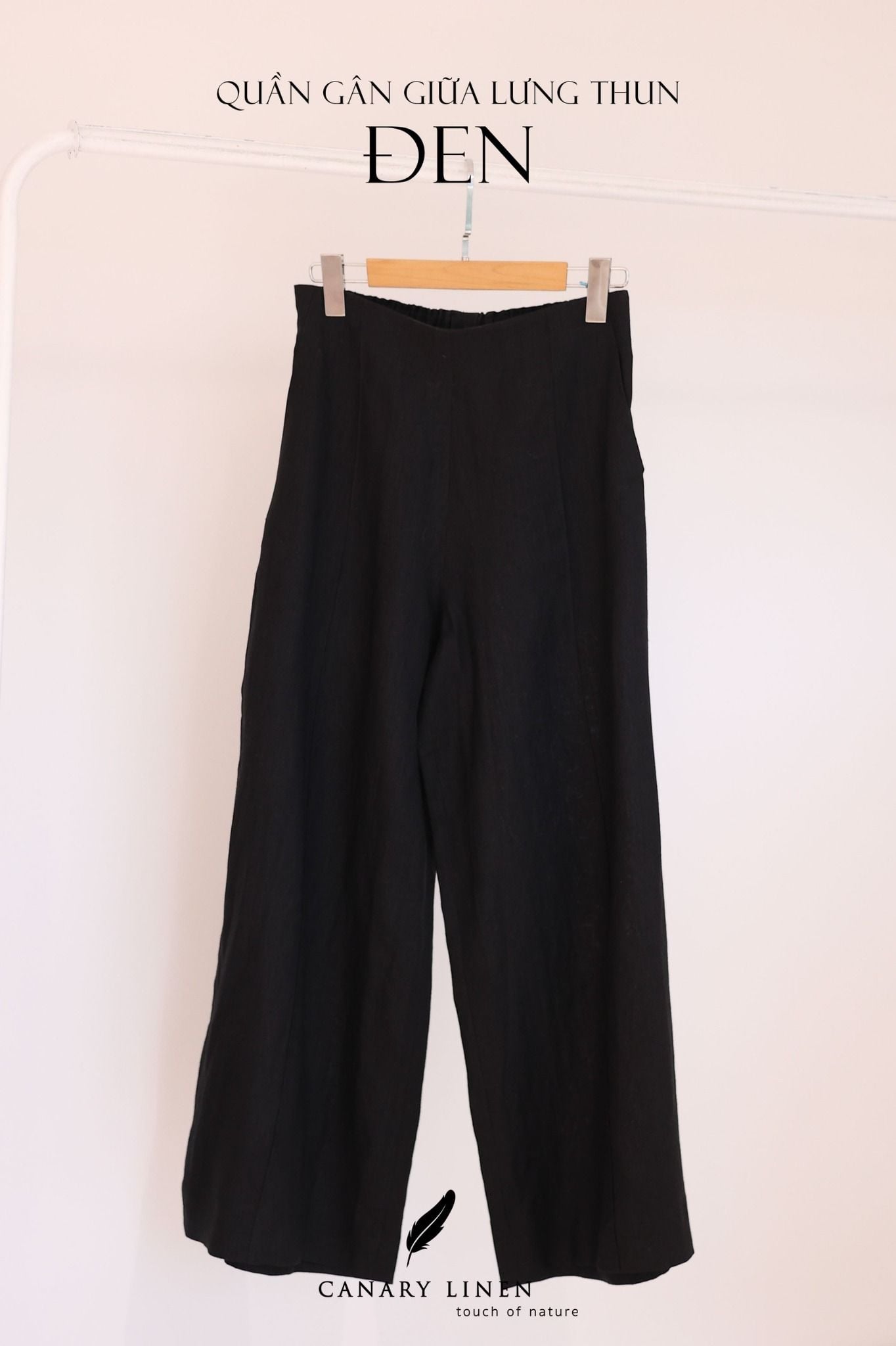  Midline Pants - Đen 