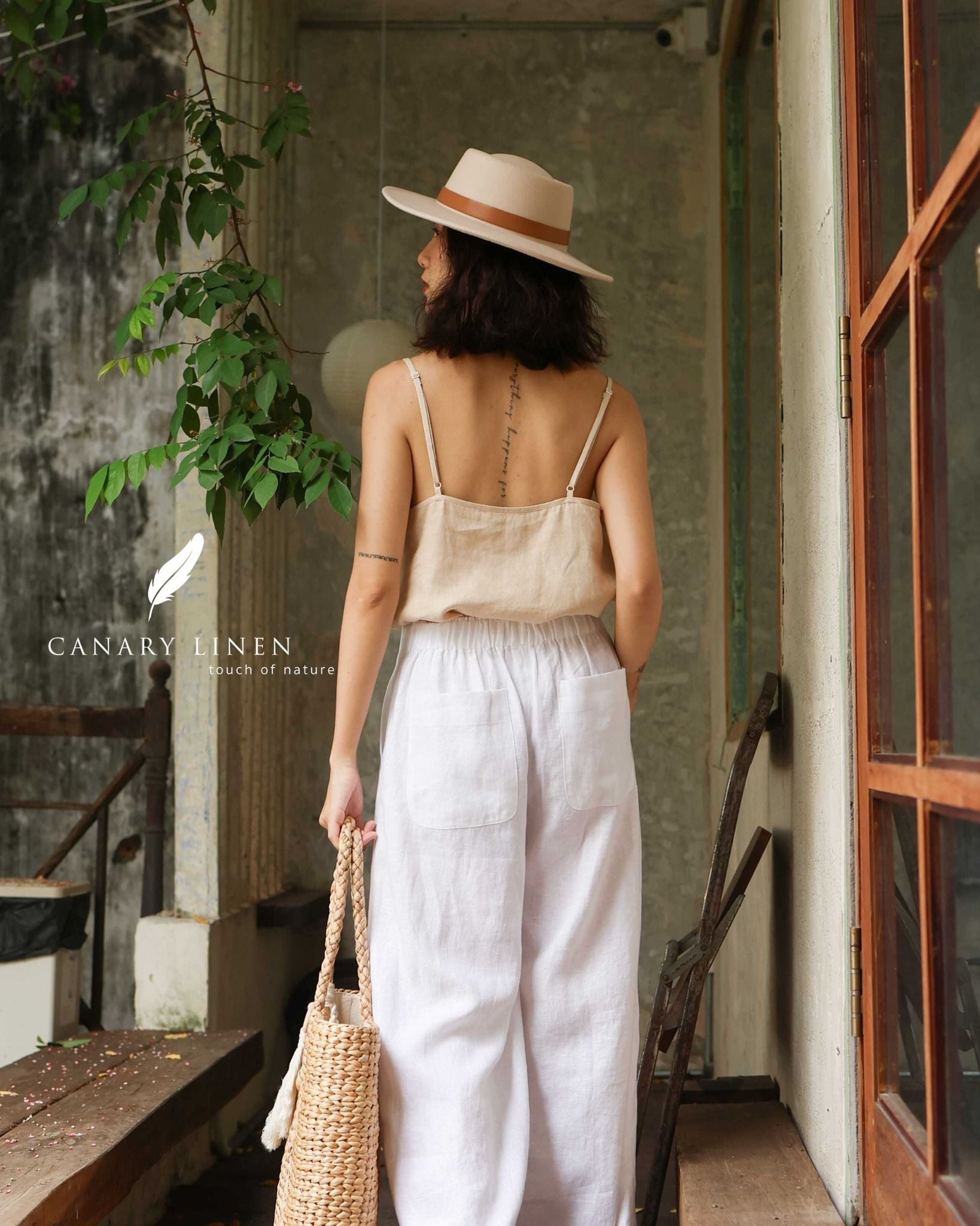 Midline Pants - Trắng 