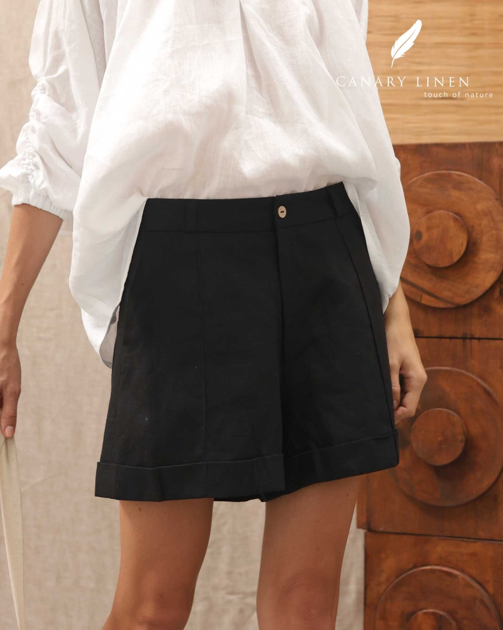  Line Shorts - Đen 