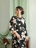  Áo dài cổ tròn Lịch Duyệt 