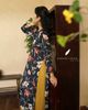 Áo dài cổ tròn Hòa Dung