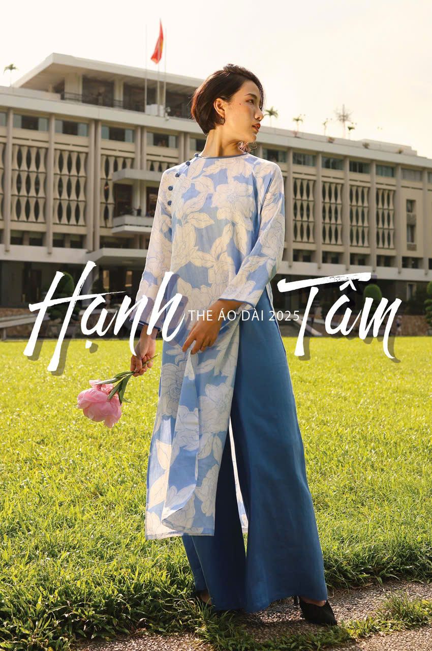  Áo dài cổ tròn - Hạnh Tâm 