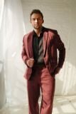  Men's Linen Stride Pants - Nâu Đỏ 