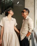  Áo sơ mi cơ bản - Muối tiêu 