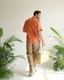  SharpLine Shirt - Cam cá hồi 