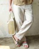  Men's Linen Stride Pants - Muối tiêu 