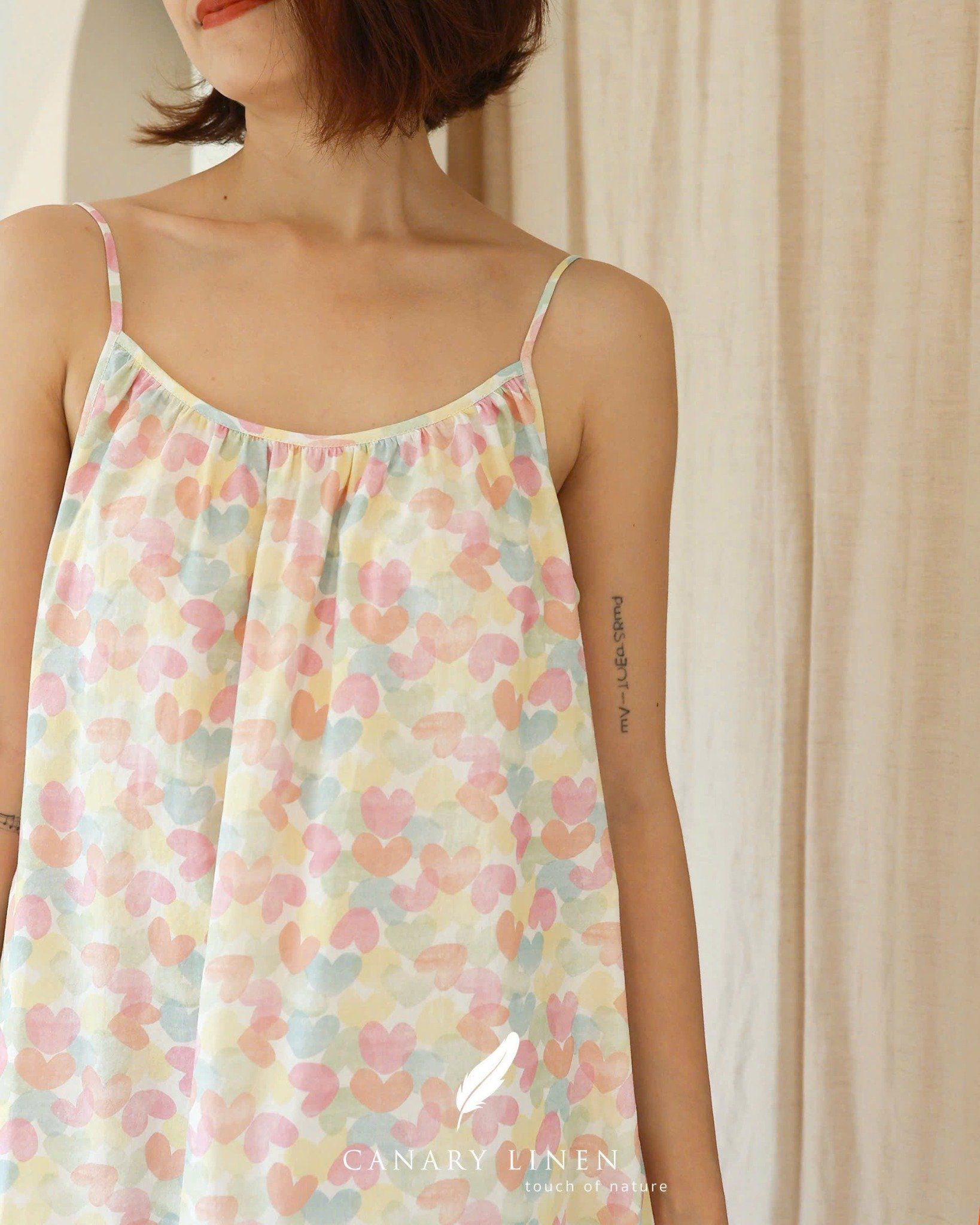  Casa Dress - Hoạ tiết trái tim 