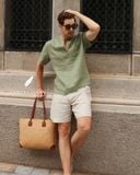  NAM - Quần shorts lưng thun cơ bản - Muối tiêu 