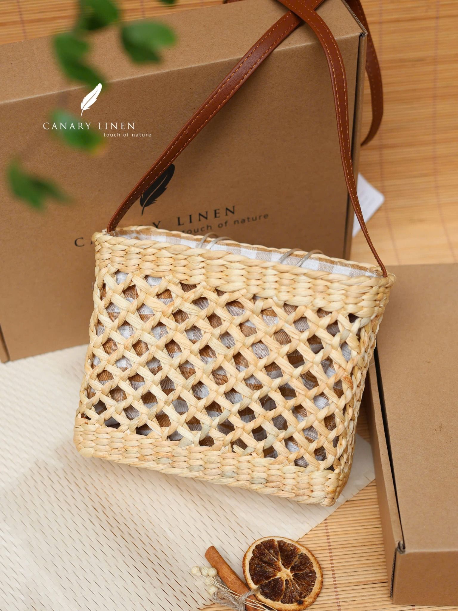  Cara Bag - Caro vàng 