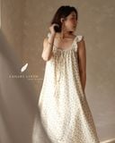 Luna Dress - Hoa nhí vàng - Freesize 