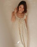  Luna Dress - Hoa nhí vàng - Freesize 
