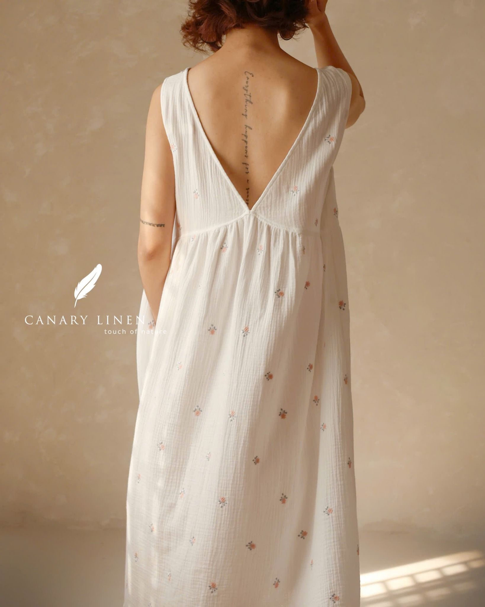  Rosa Dress - Hoa nhí - Freesize 