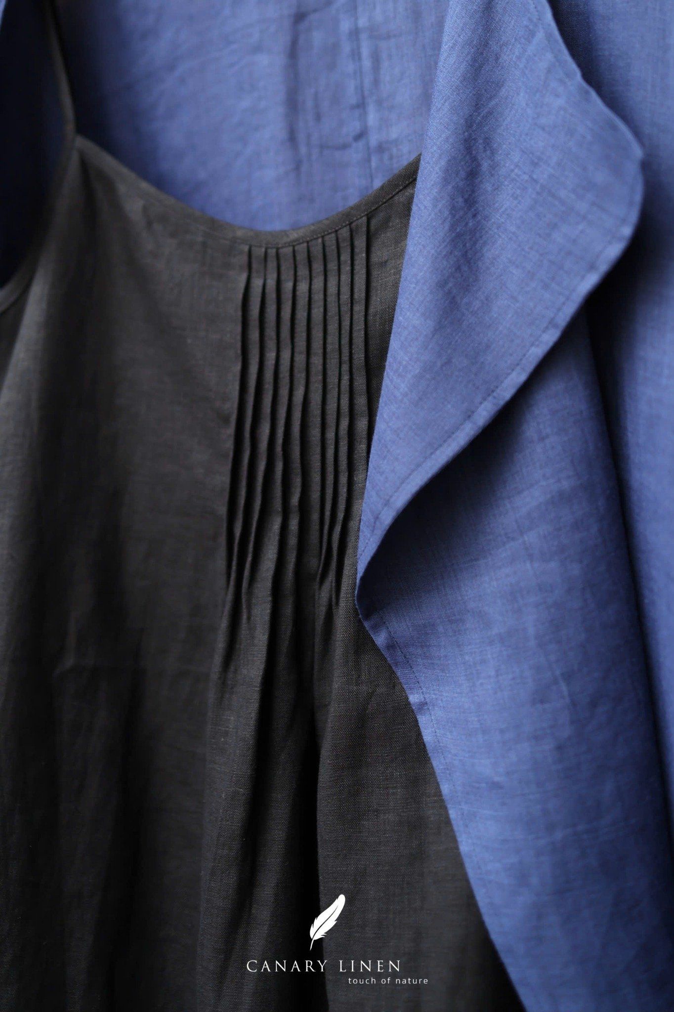  Light Coat - Xanh cobalt - Freesize 