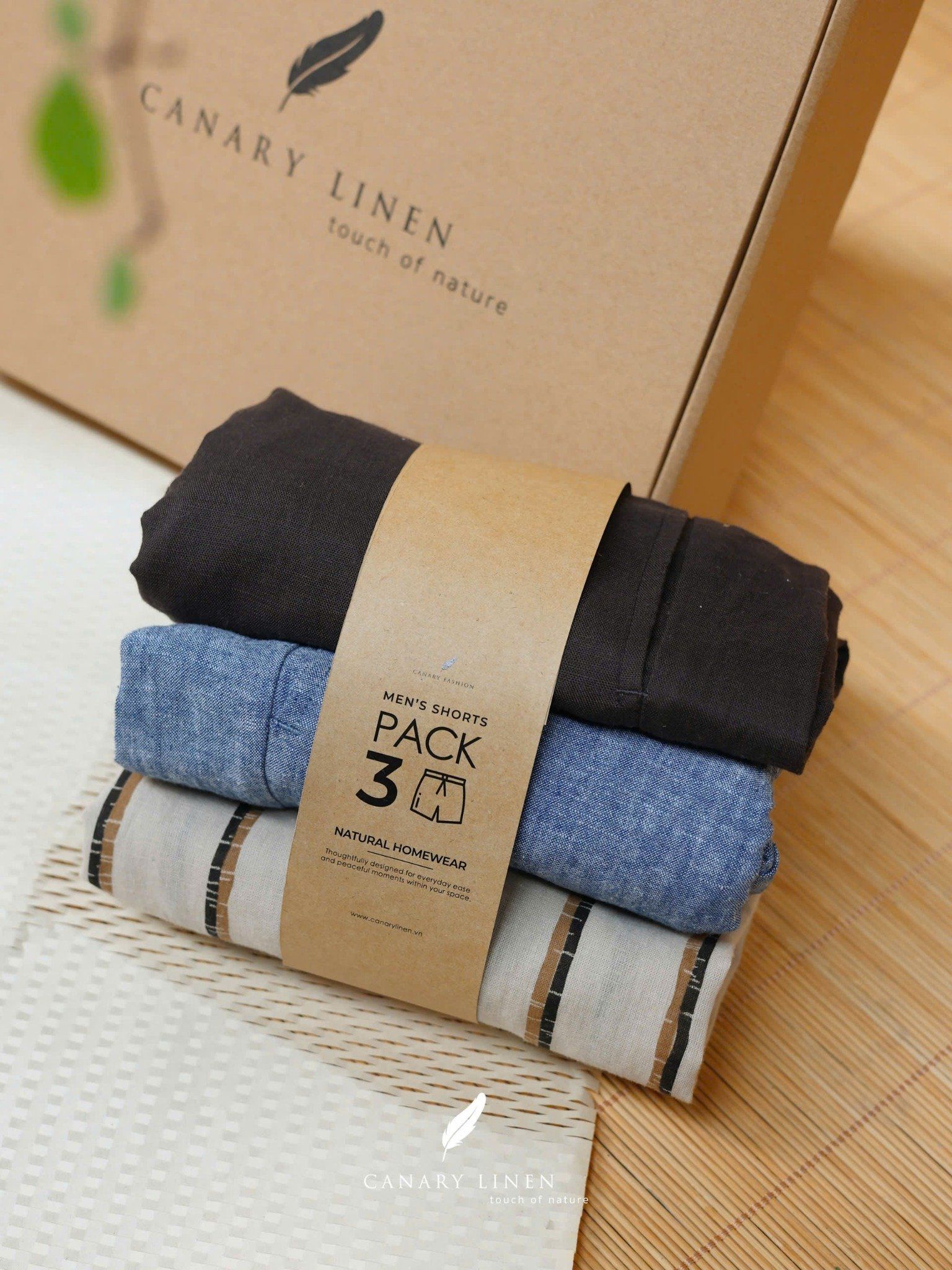  PACK 3 MEN'S SHORTS - 3 