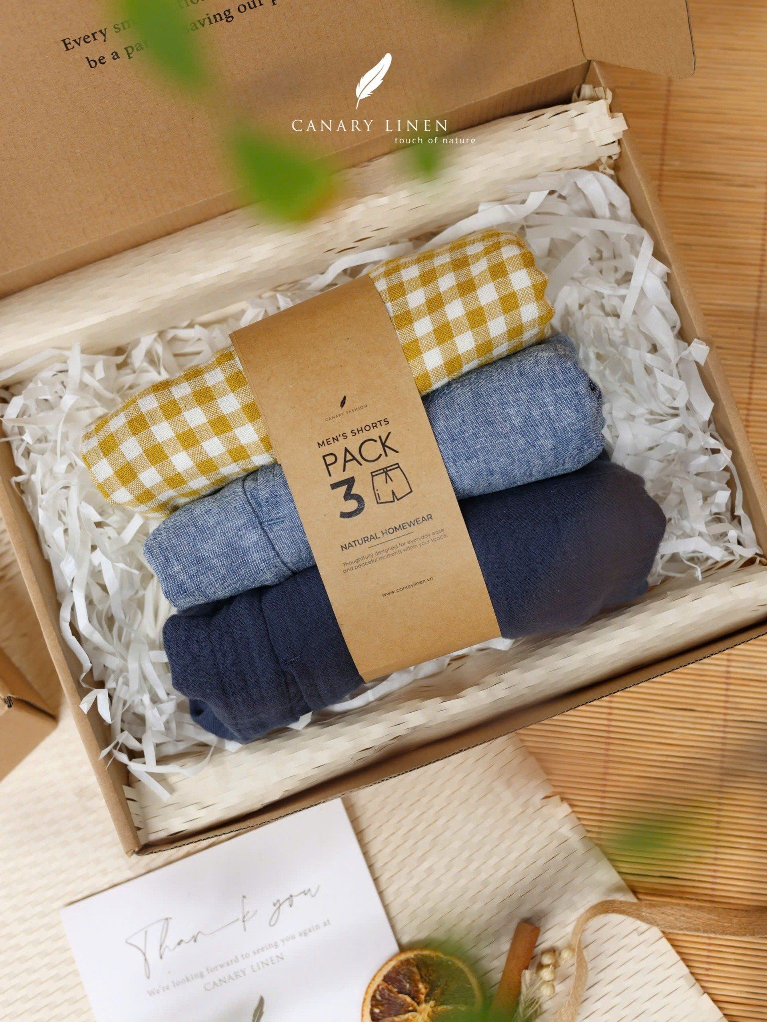  PACK 3 MEN'S SHORTS - 5 