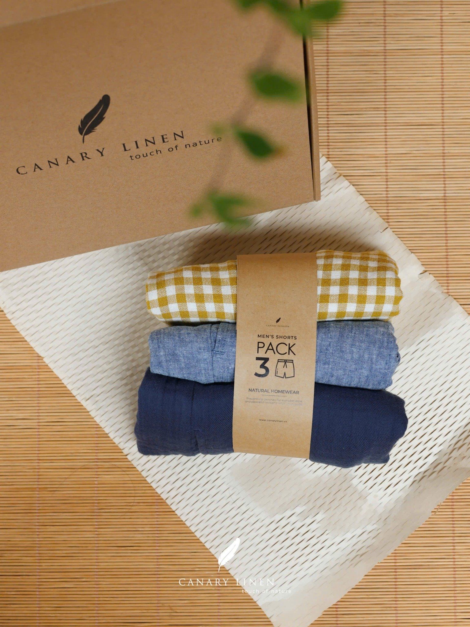 PACK 3 MEN'S SHORTS - 5 