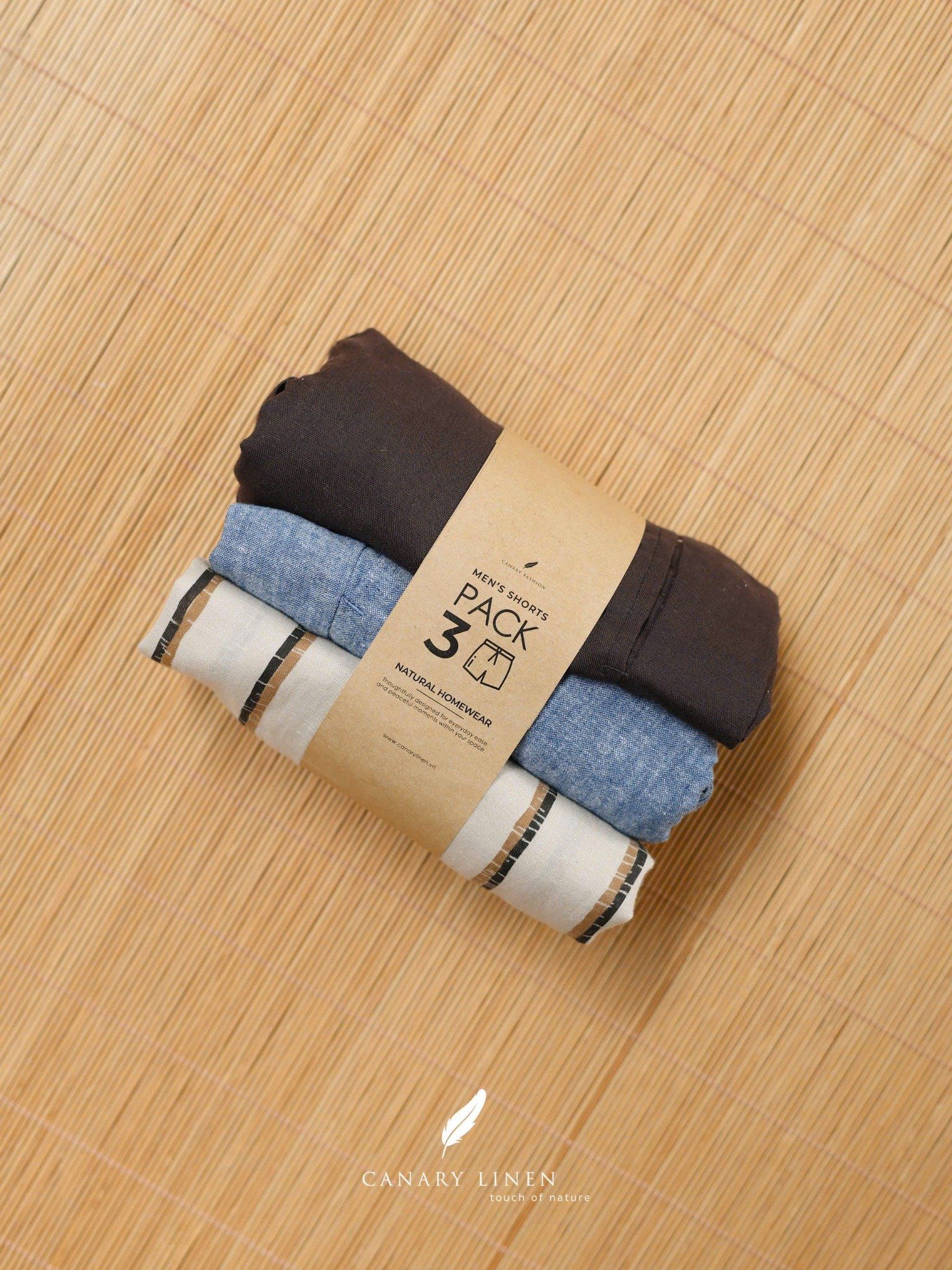  PACK 3 MEN'S SHORTS - 3 