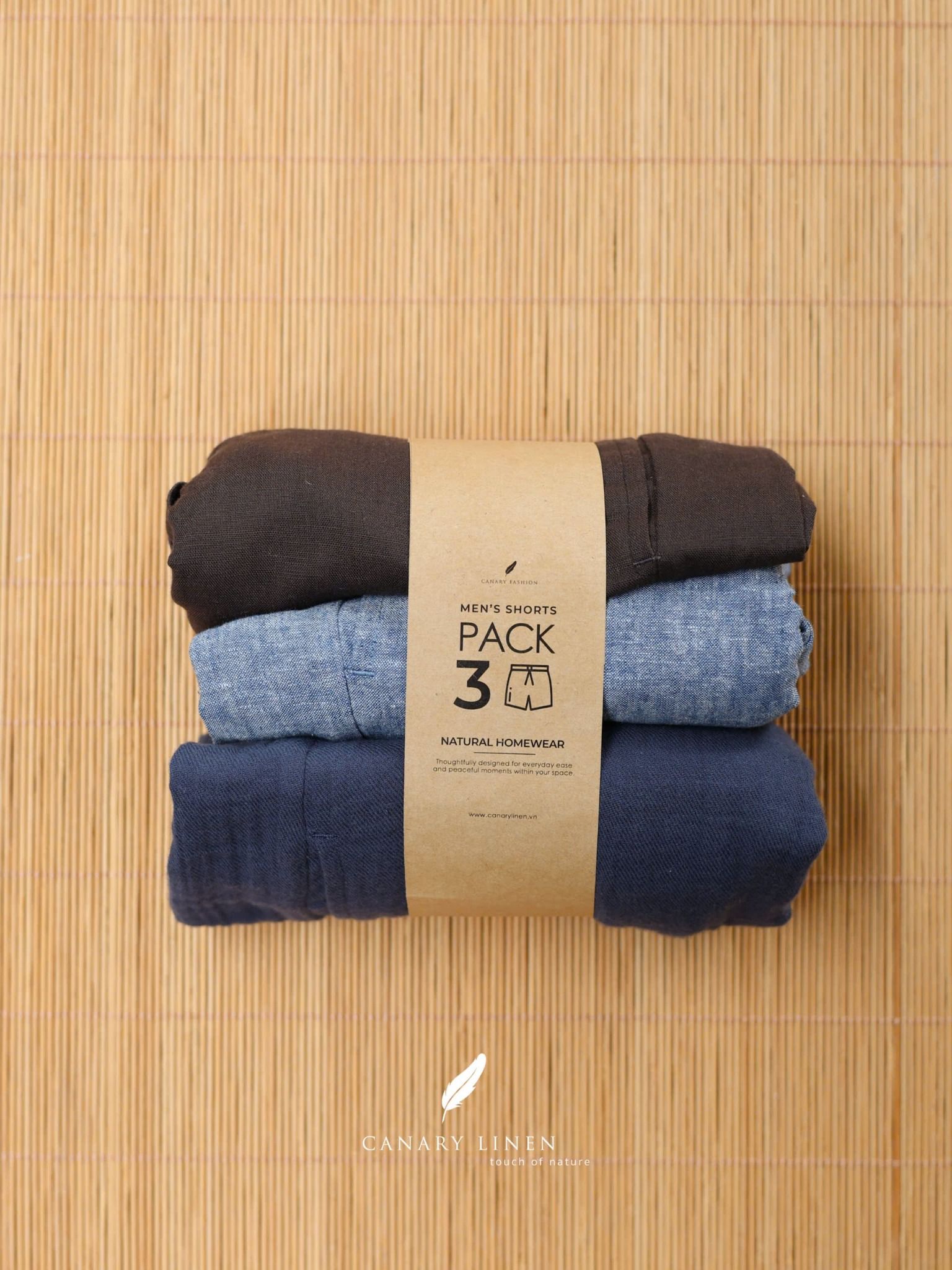  PACK 3 MEN'S SHORTS - 4 