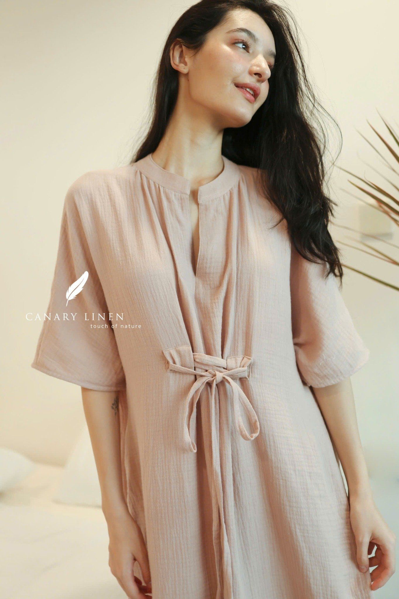  Stella Dress - Hồng nude 