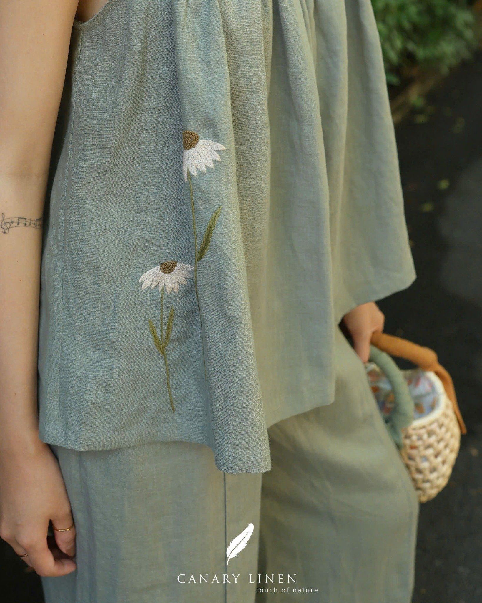  Dalia Top - Xanh vỏ đậu 