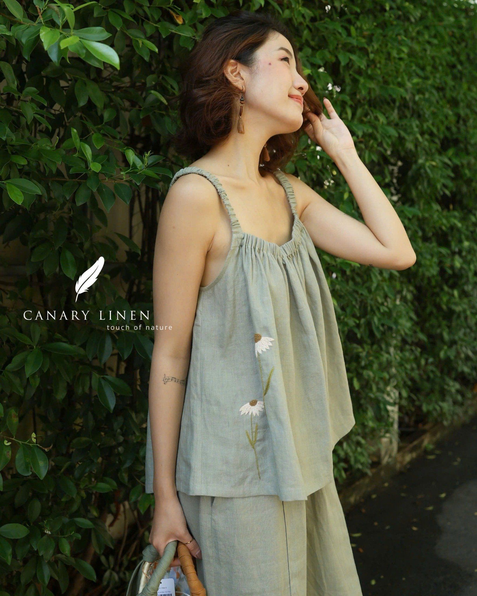  Dalia Top - Xanh vỏ đậu 
