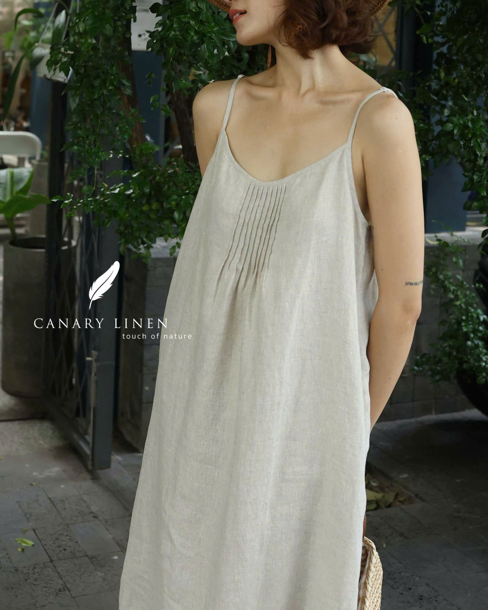  Cami Dress - Muối tiêu 