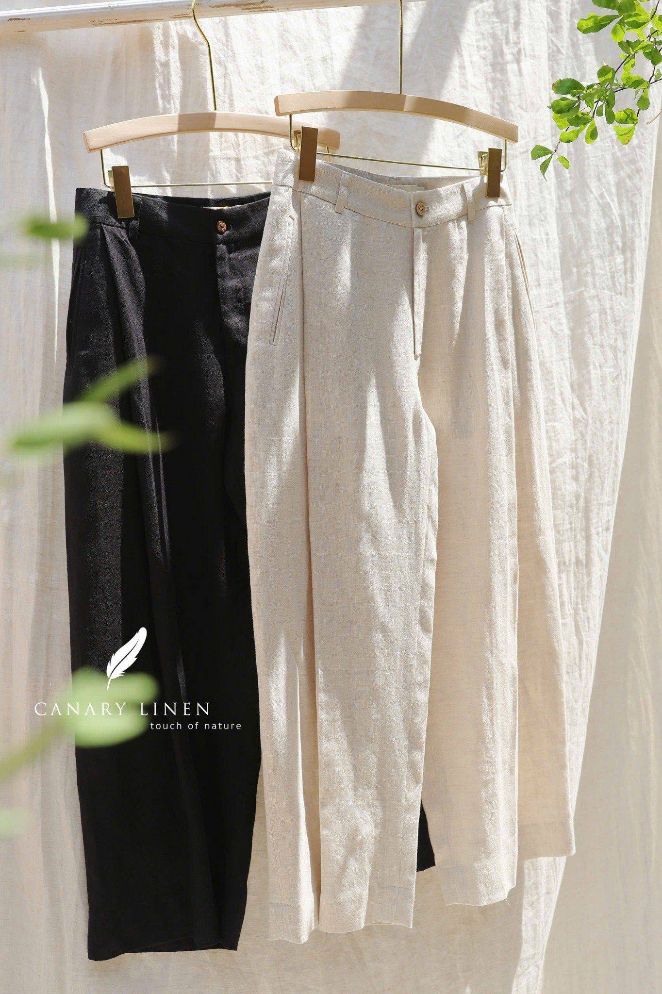  Pleat Pants - Muối tiêu 
