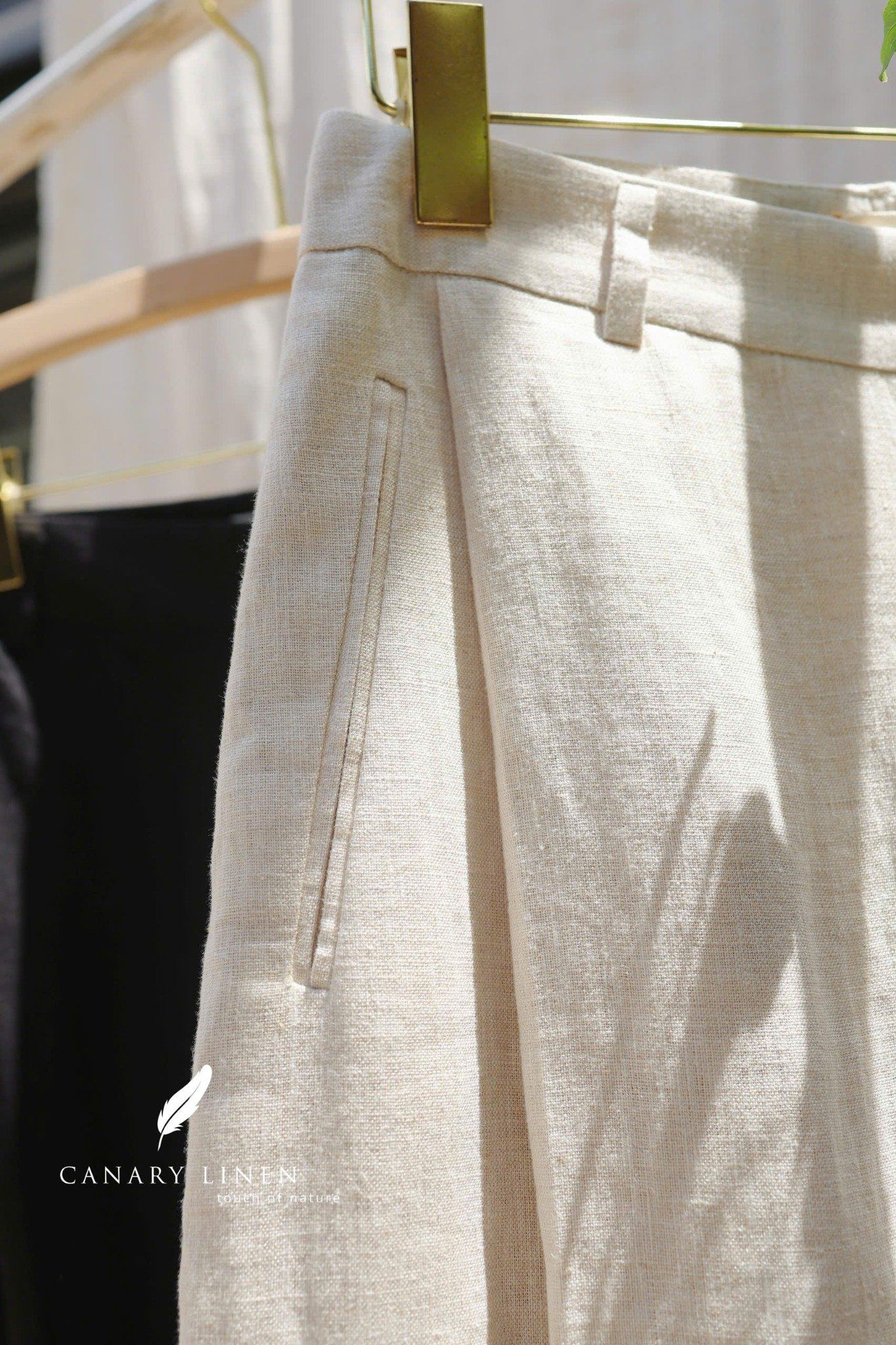  Pleat Pants - Muối tiêu 