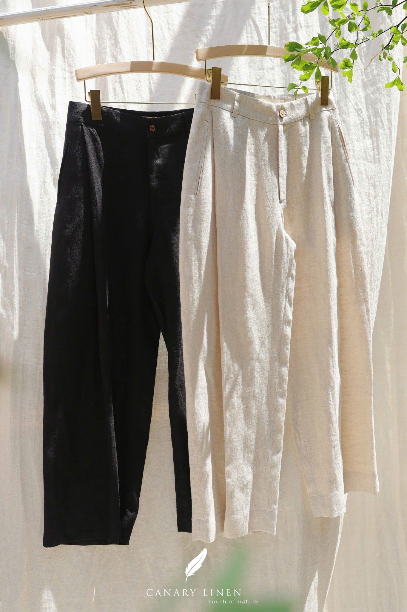  Pleat Pants - Muối tiêu 