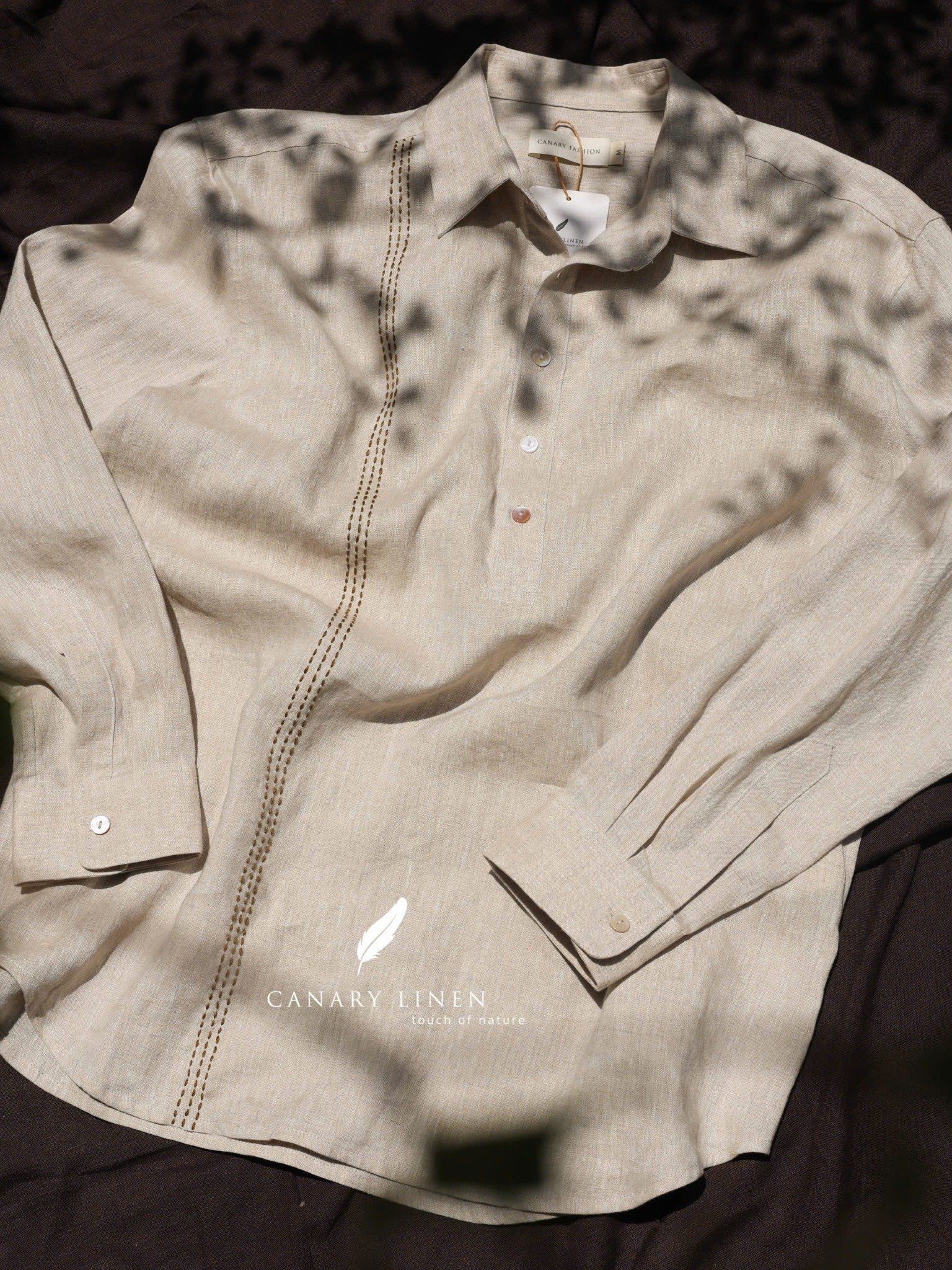  Path Shirt - Muối tiêu 