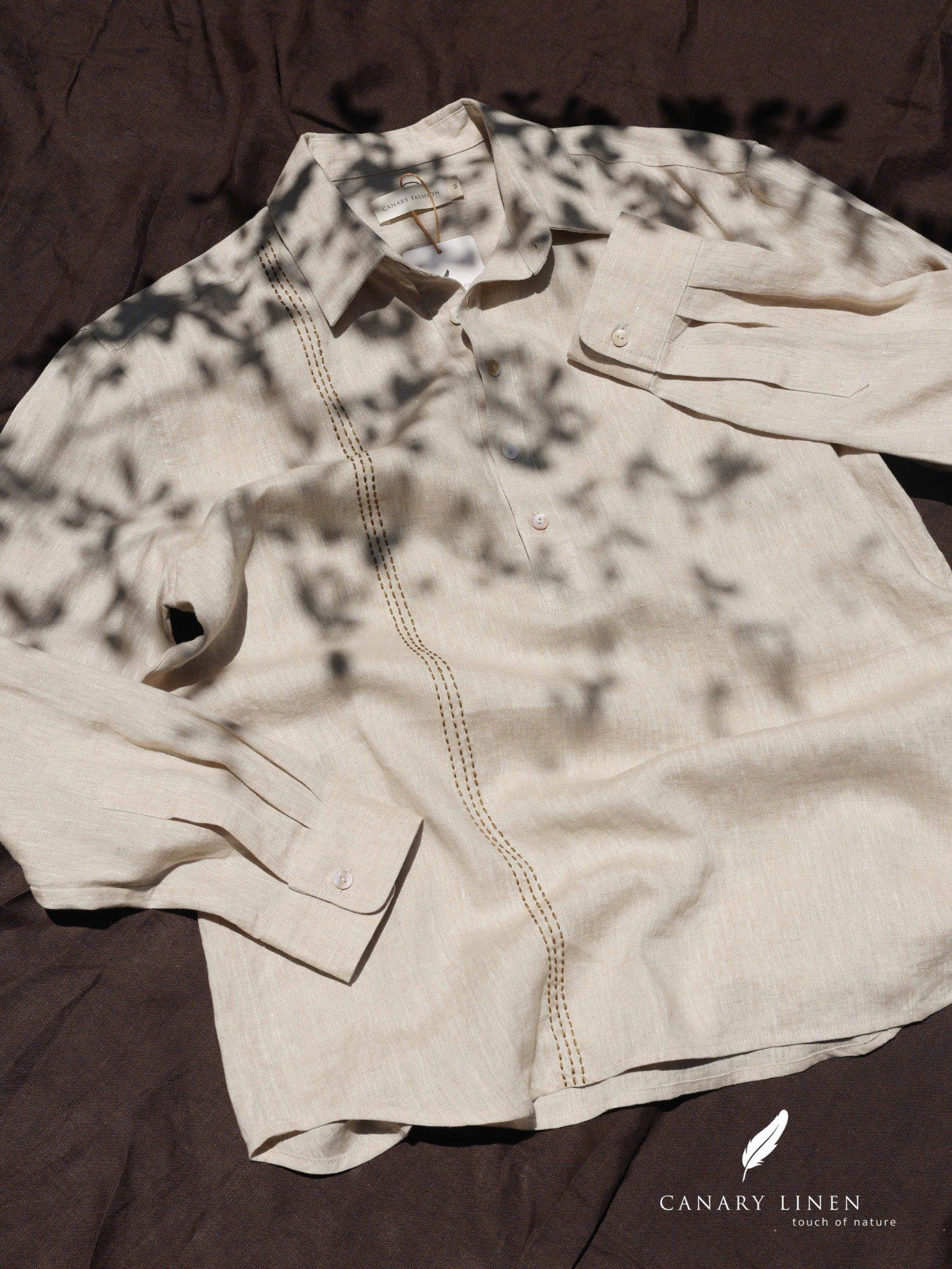  Path Shirt - Muối tiêu 