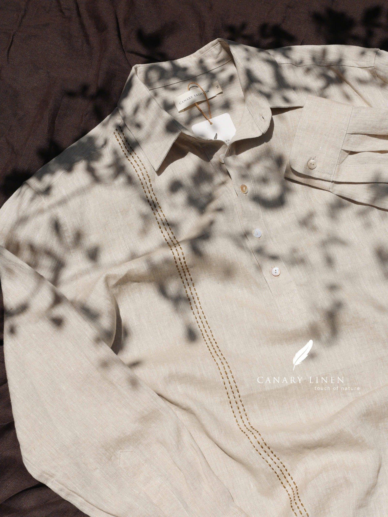  Path Shirt - Muối tiêu 