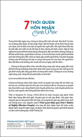 7 Thói quen hôn nhân hạnh phúc (The 7 Habits of Highly Effective Marriage)