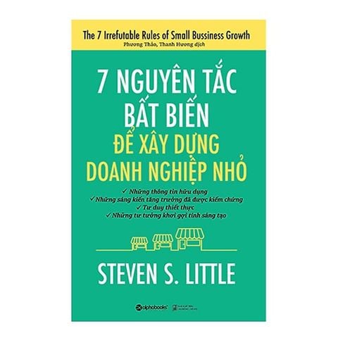 7 Nguyên tắc bất biến - Để xây dựng doanh nghiệp nhỏ 119k