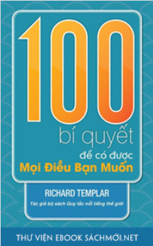 100 Bí quyết để có được mọi điều bạn muốn-TB 59k